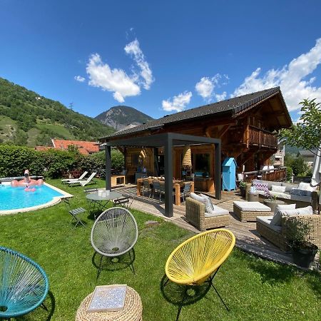Grand Chalet A La Montagne Bourg-Saint-Maurice Bagian luar foto
