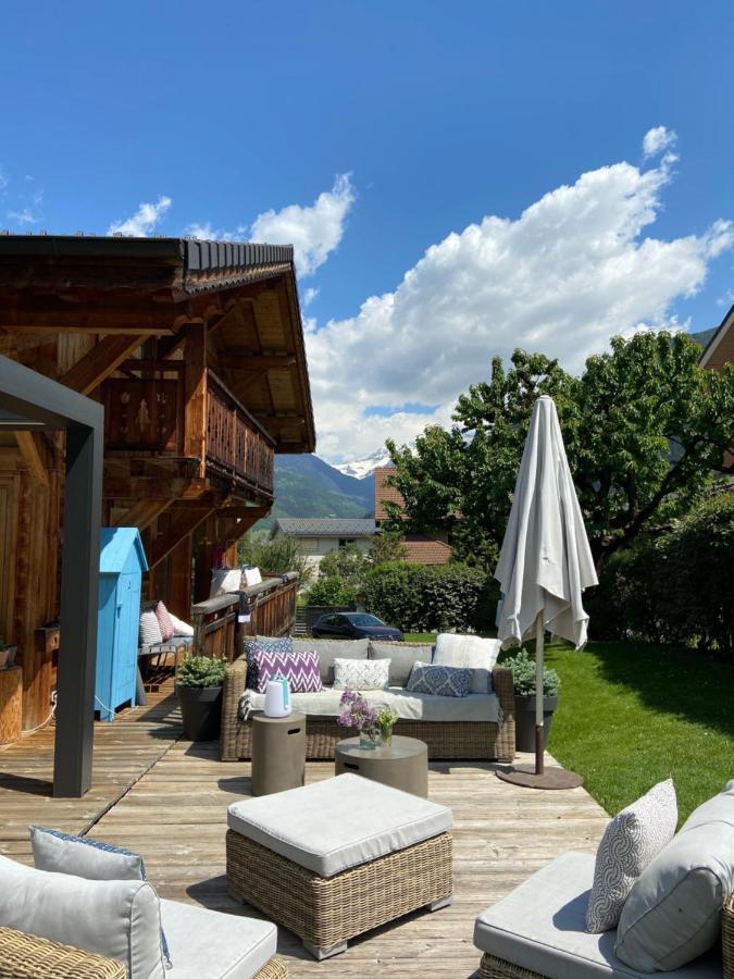 Grand Chalet A La Montagne Bourg-Saint-Maurice Bagian luar foto