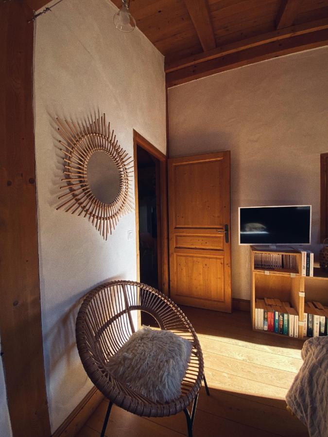Grand Chalet A La Montagne Bourg-Saint-Maurice Bagian luar foto