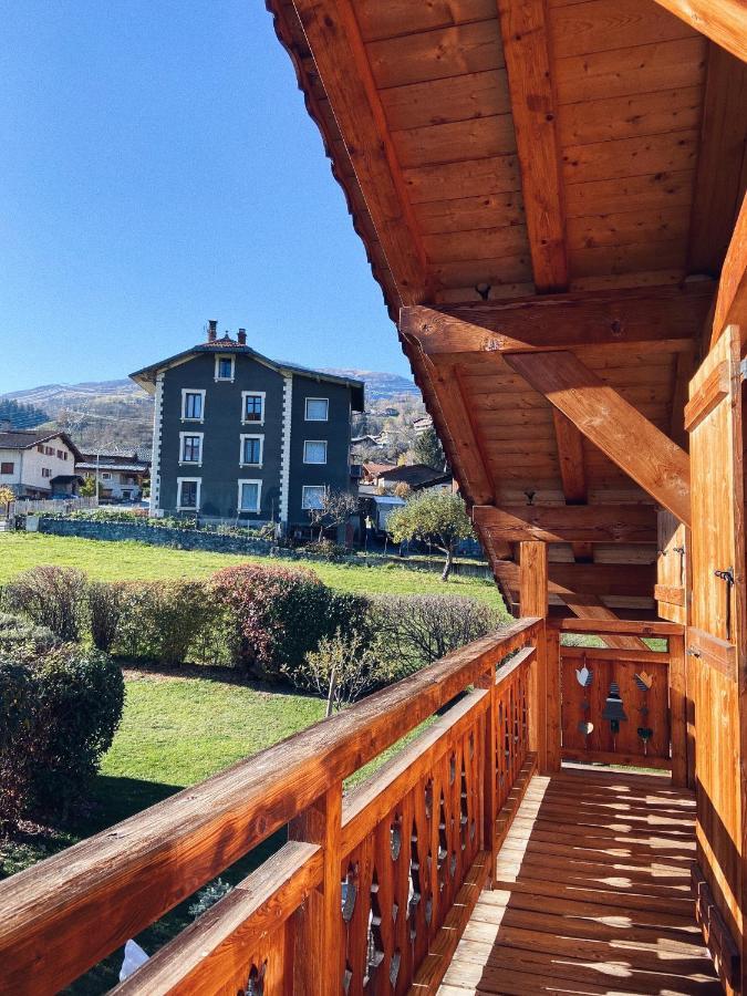 Grand Chalet A La Montagne Bourg-Saint-Maurice Bagian luar foto