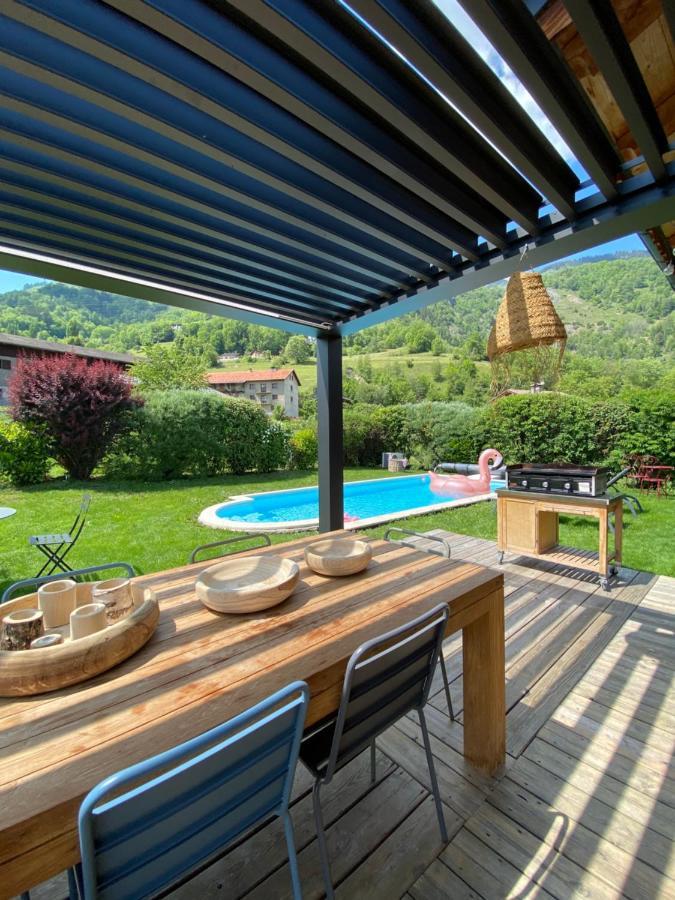 Grand Chalet A La Montagne Bourg-Saint-Maurice Bagian luar foto