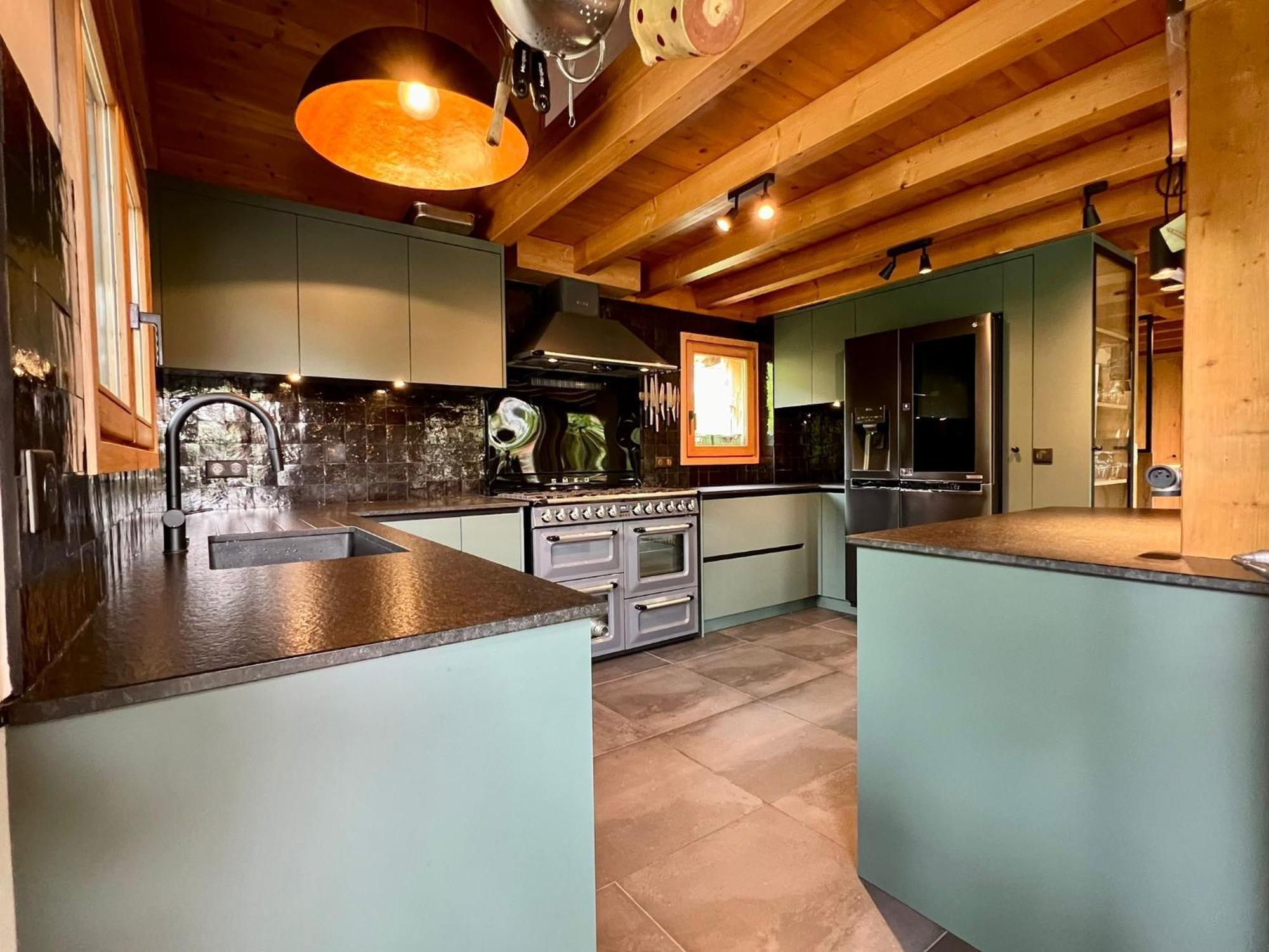 Grand Chalet A La Montagne Bourg-Saint-Maurice Bagian luar foto