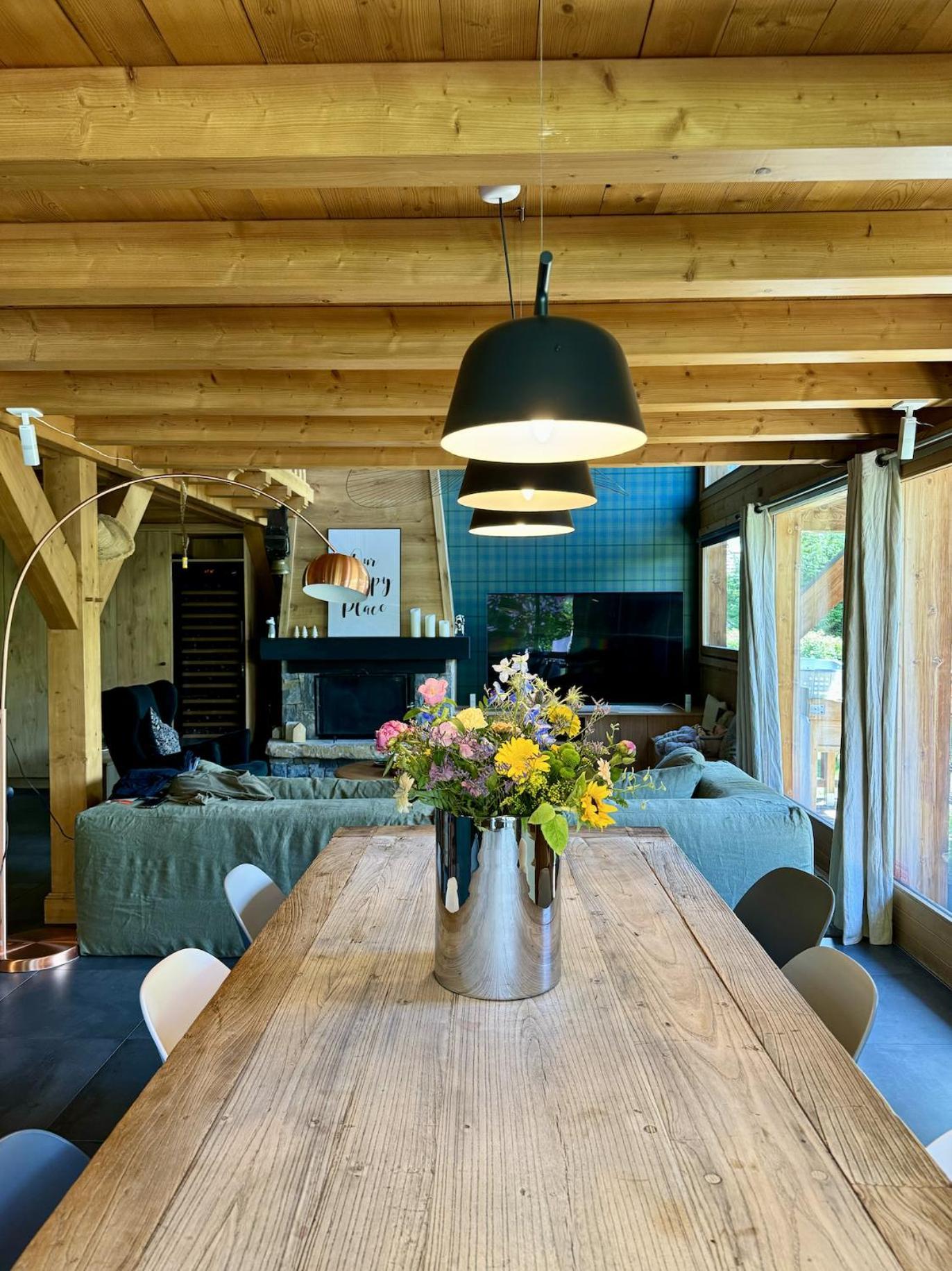 Grand Chalet A La Montagne Bourg-Saint-Maurice Bagian luar foto